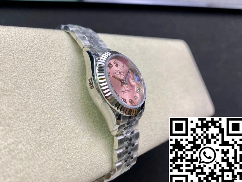 M279174-0017 28MM Factory Pink Dial Datejust EW Rolex 1222